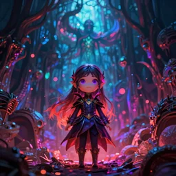 young novice vampire princess elden ring cute colorful 4 k high definition artstation trending path traced contrast light and dark colorful bokeh massive scale cinematic breathtaking lovecraftian horror fantasy nightmare, art by greg rutkowski
