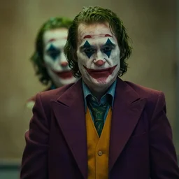 film still of Ted Danson as joker in the new Joker movie