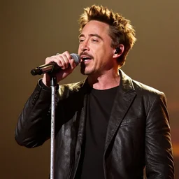 robert downey jr. singing