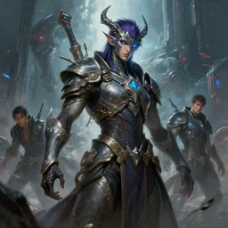 a ultradetailed beautiful painting of yidris, maelstrom wielder by karl kosinski cheng hsiao - ron, ngai victo, jean delville by wlop and dougherty patrick, trending on artstation, sci fi, futurism, mtg octane rendering, sharp focus h 7 0 4