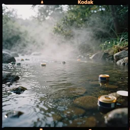 kodak portra 4 0 0 photographic and realistic, bath, detailed, octane render, unreal engine, 4 k, artstation, hyper realistic, wide angle, floor flooded, how a river, objects that float, 3 5 mm, sharp focus, soft light, volumetric light fog, in the style of gregory crewdson