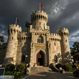 Legend of Zelda Hyrule Castle google street view