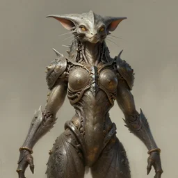 low angle shot of a beautiful creature by Stan Winston , intricate, elegant, highly detailed, centered, digital painting, artstation, concept art, smooth, sharp focus, illustration, artgerm, Tomasz Alen Kopera, Peter Mohrbacher donato giancola, Joseph Christian Leyendecker, WLOP, Boris Vallejo ,
