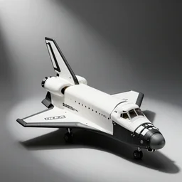 black and white ikea assembly diagram for the space shuttle