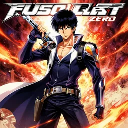 album cover art for fusion blast zero akihiko yoshida