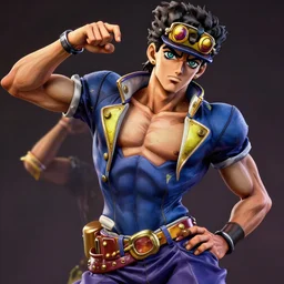 dio from animated series jojo's bizarre adventure, realistic, 8 k, extremely detailed, cgi, trending on artstation, hyper - realistic render, 4 k hd wallpaper, premium prints available, by greg rutkowski