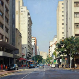 avenida paulista painted by william turner