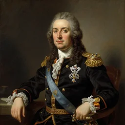 Swedish King Carl Gustaf XVI, oil portrait by Rembrandt
