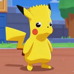 pikachu screenshot from roblox pikachu as bart simpson episode