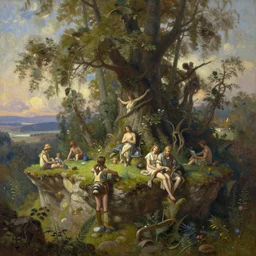 mesa plateau, under the protection of a nature spirit, extremely detailed oil painting, sargent and leyendecker, savrasov levitan polenov, bruce pennington, tim hildebrandt, digital art, landscape painting, trending on artstation, masterpiece