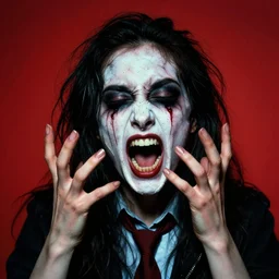 color photo of insanity