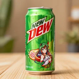 new mtn dew anime girl flavor