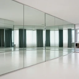 a hall of mirrors