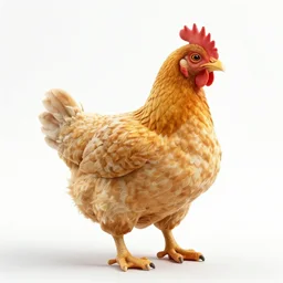 colonel sanders as a chicken, photorealistic, hyper realistic
