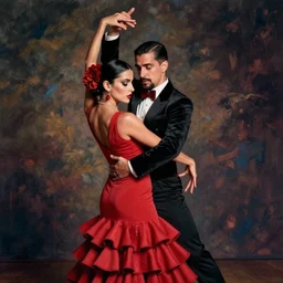 Cinematography Bad Bunny dressed as a flamenco dancer by Emmanuel Lubezky