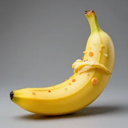 banana!!! sculpture of johnny depp, banana art, candy decorations, studio lighting