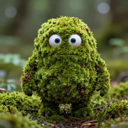 I´m the moss man. beautiful, realistic, 4K