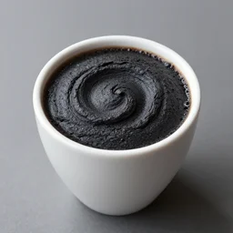 coffee cup full of lava