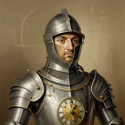 Portrait of an engraved Clockwork mannequin Puppet Knight Painted Facial Intricate Marker painted Ishbel Myerscough Caspar David Friedrich anton fadeev, simon stalenhag Wolfe Von Linkiewicz anato finnstark Peter Kuhfeld