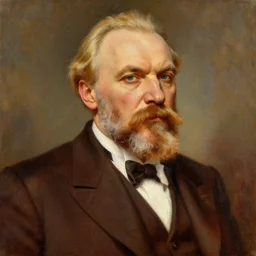 a beautiful painting of vladimir lenin