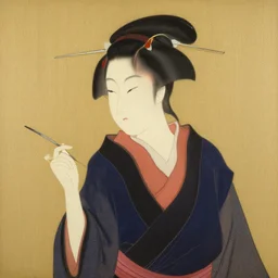painting by utamaro