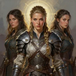 the elder scrolls vi, charismatic female nord warrior portrait, illustration, rim light, top light, perfectly shaded, soft painting, art by ross tran, krenz cushart and wenjun lin