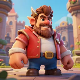 portrait 🏘🚝, octane render, detailed, brawl stars, unreal engine 5, cinema 4 d cinematic, artstation, greg rutkowski, clash of clan, clash royal
