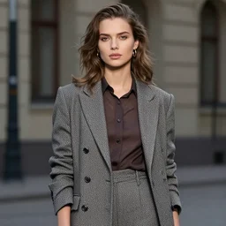 Oksana Rogovtseva, a Soviet fashion model