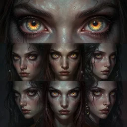 epic professional digital art of hungry eyes, eerie atmospheric lighting, painted, intricate, detailed, impressive, leesha hannigan, reyna rochin, wayne barlowe, duncan halleck, best on artstation, cgsociety, wlop, pixiv, stunning, gorgeous, much wow, hdr, 4 k, stunning, gorgeous, cinematic, masterpiece