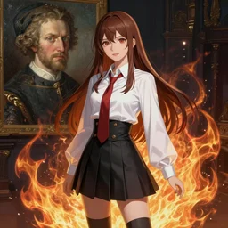 concept art of comiket cosplay, by ( rembrandt painting ( 1 0 0 ) ( fractal flame ) ), misa amane