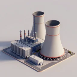 nuclear plant, isometric game, smooth 3 d illustration, cinematic matte painting, soft render, servando lupini, handpaint texture, blender, 3 d coat, concept art by noah bradley, darek zabrocki, tyler edlin, jordan grimmer, neil blevins, james paick, natasha tan, highly detailed, ultra detailed, ultra realistic, trending on artstation