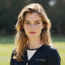 portrait painting, lawn bowler, gertrude abercrombie, kate spade