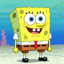 Ariana Grande as Spongebob by Greg Hildebrandt