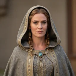 photograph of a very beautiful nordic queen, with ornate cloack, extremely detailed. dslr. 8 5 mm.