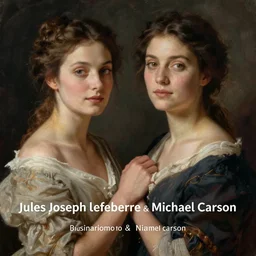 women by jules joseph lefebvre and michael carson
