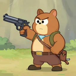 gnome with gun