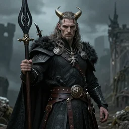 Male Victorian Gothic Viking, hd, intricate, bloodborne, 8k, digital art