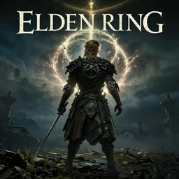 Elden Ring, cover art, highly detailed, cinematic lighting, 4k