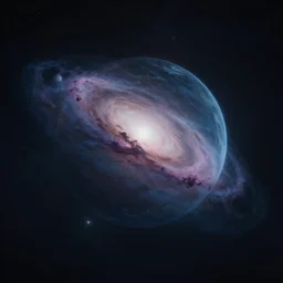 minimalist cinematic scifi render of aquatic space, nebula, homeworld skies, volumetric lighting, 4 k, 8 k, hd
