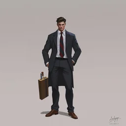 concept art of lawyer by jama jurabuev, artstation