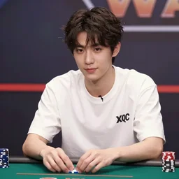 really handsome gigachad xqc gambling : : realistic : : 1 dslr : : 1 - - quality 2