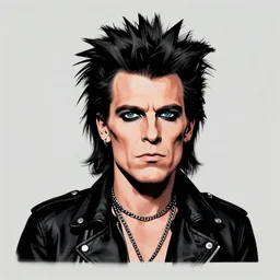 Johnny Rotten punk art