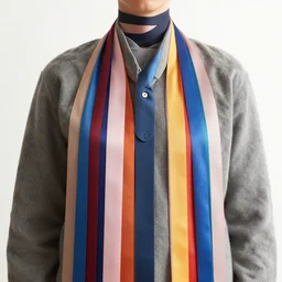 Sia furler wearing ribbons