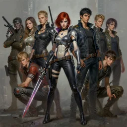 prompt : robin teentitans. shadowrun furaffiniy cyberpunk fantasy highly detailed painting by gaston bussiere craig mullins jc leyendecker gustav klimt artgerm greg rutkowski john berkey, bergey, craig mullins, ruan jia, raymond swanland, jeremy mann, tom lovell, alex malveda