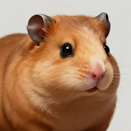 Muscled anthropomorphic hamster, closeup, D&D, fantasy, intricate, elegant, highly detailed, digital painting, artstation, concept art, matte, sharp focus, illustration, hearthstone, art by Artgerm and Greg Rutkowski and Alphonse Mucha