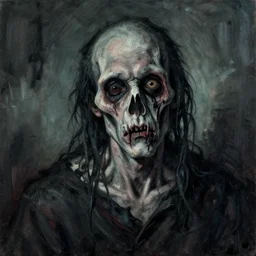 very creepy man, grotesque, horror, pablo picasso style
