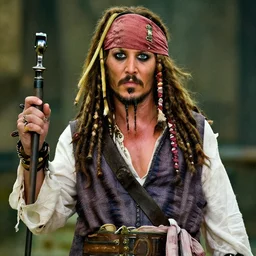 Jim Carrey as Jack Sparrow,
