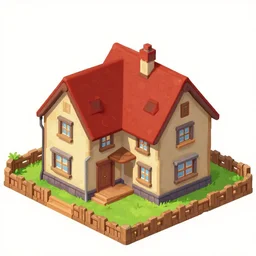 a large house, from a space theme point and click graphic adventure game made in 1995