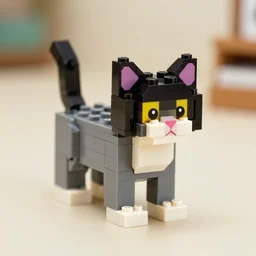 cat as lego