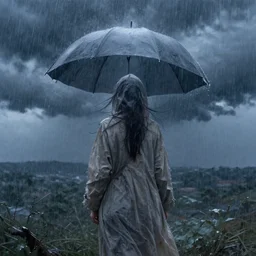 unclad against the storm, sanguine art